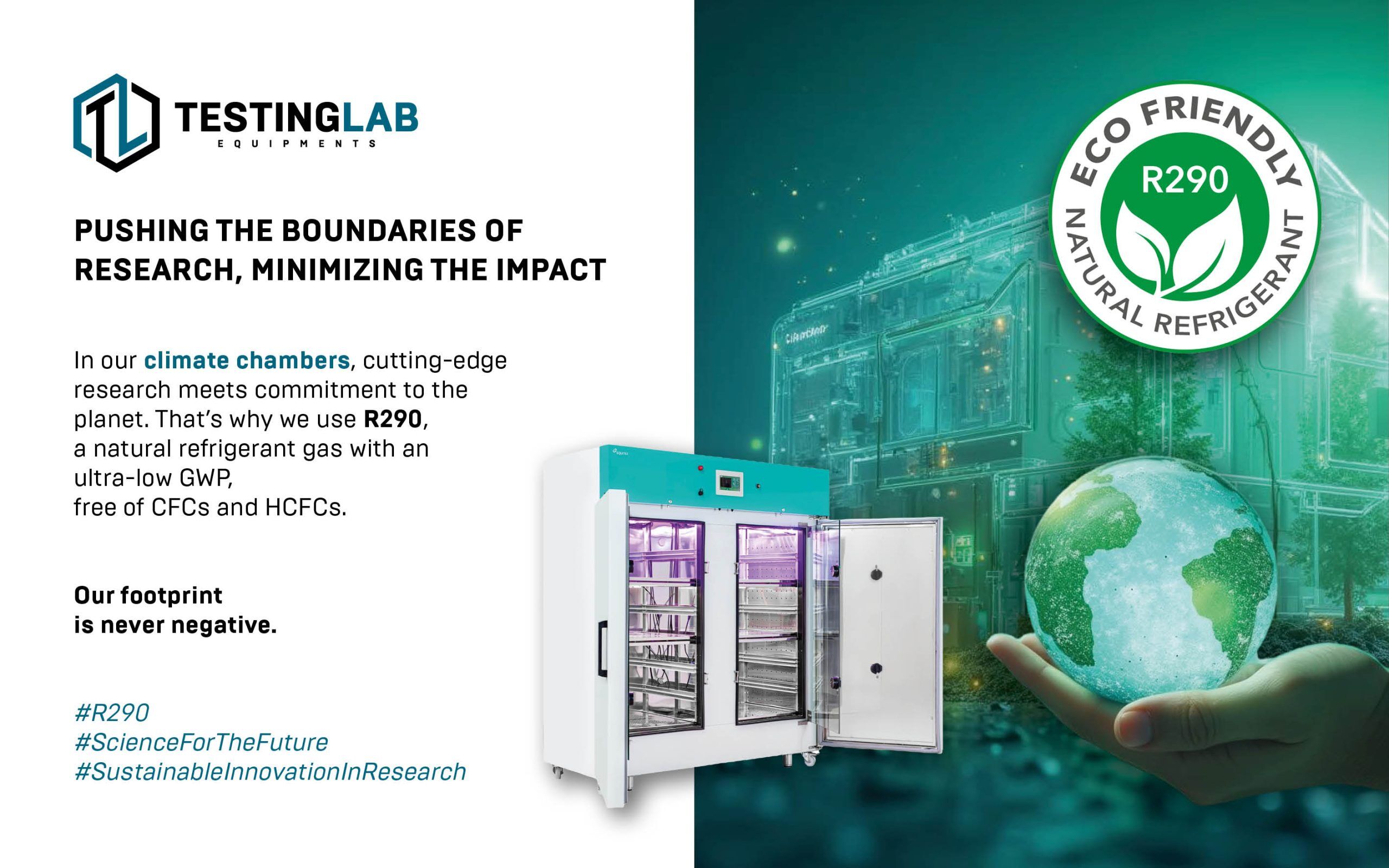 ecological refrigerants in climatic chambers