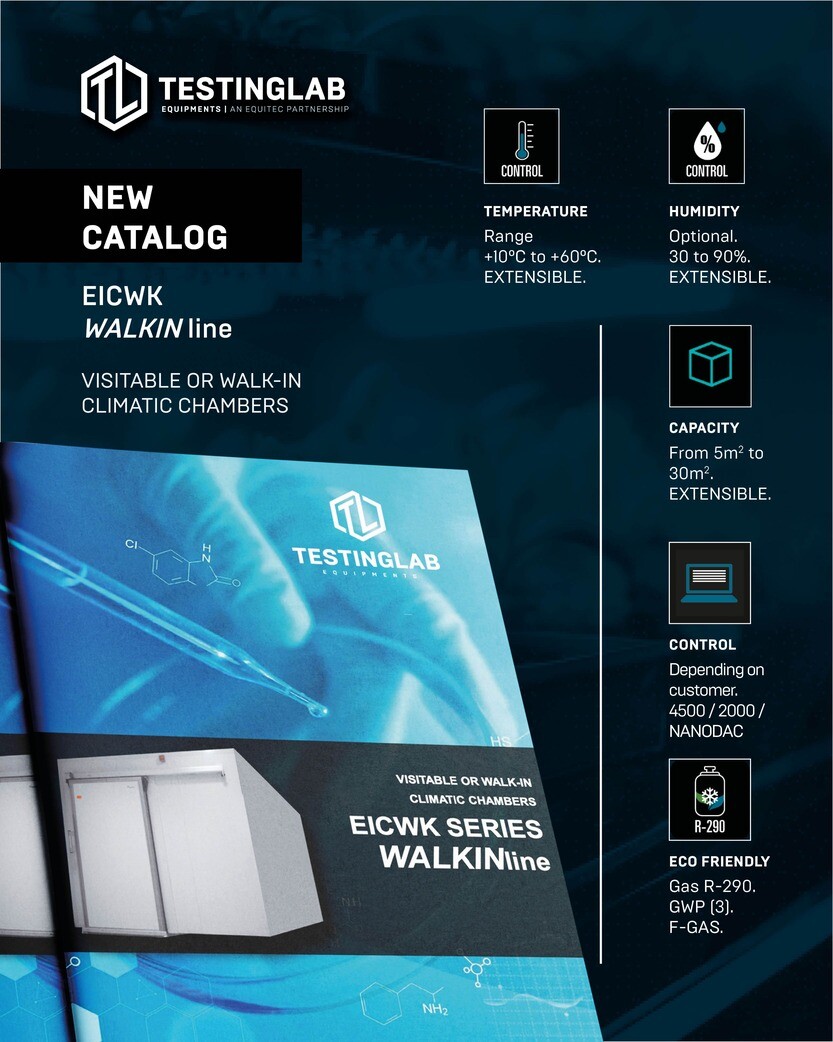 new EIC WK climate chambers catalogue 2025: scalable solutions from 5 to 30 m³ with precise temperature and humidity control