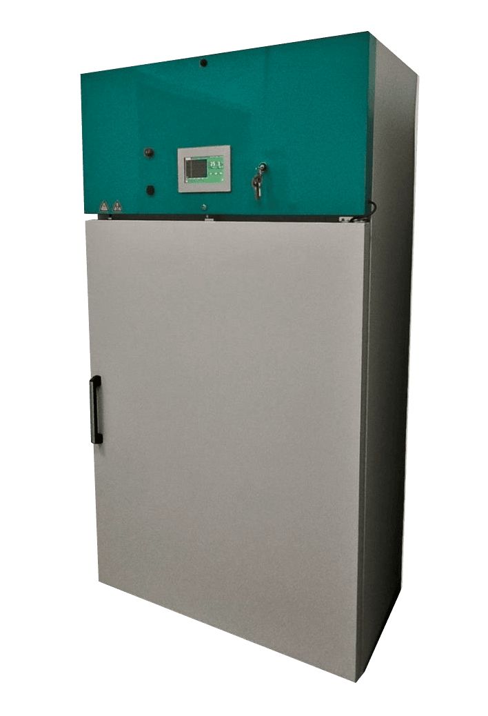 Cámara Climática para cultivo de algas con iluminación LED y UV EIPHS